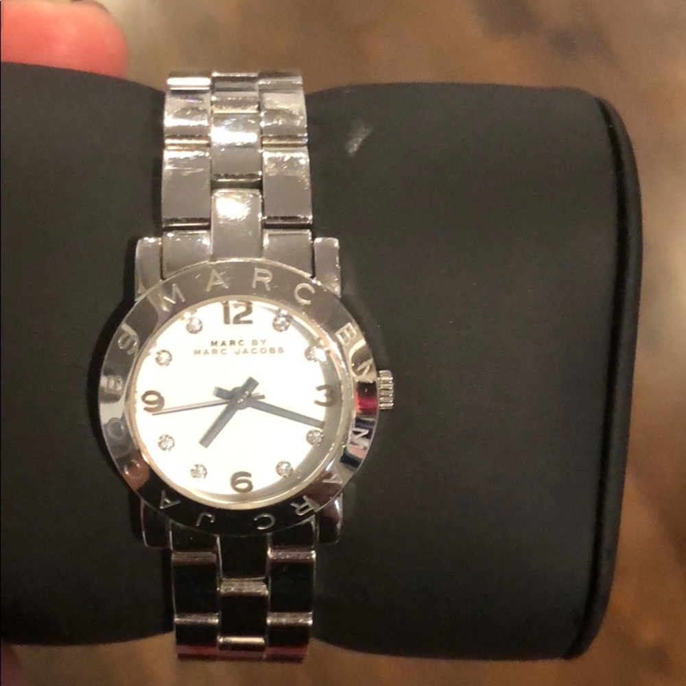 Marc Jacobs Women's MBM3055 'Amy' SS Watch